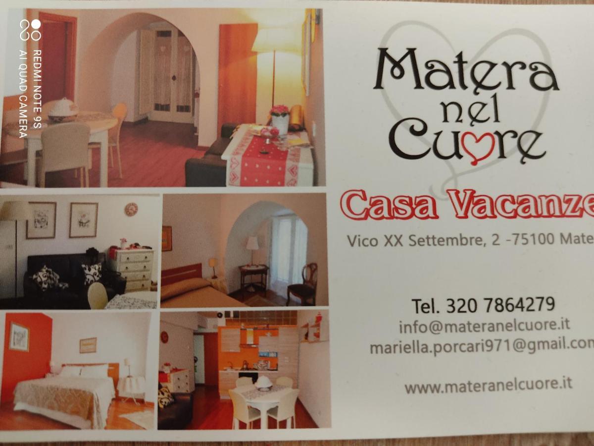 Matera Nel Cuore מראה חיצוני תמונה